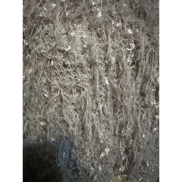 Altar'd State Cropped Sweater Angel Lash Lavender Funky Large - Picture 2 of 5